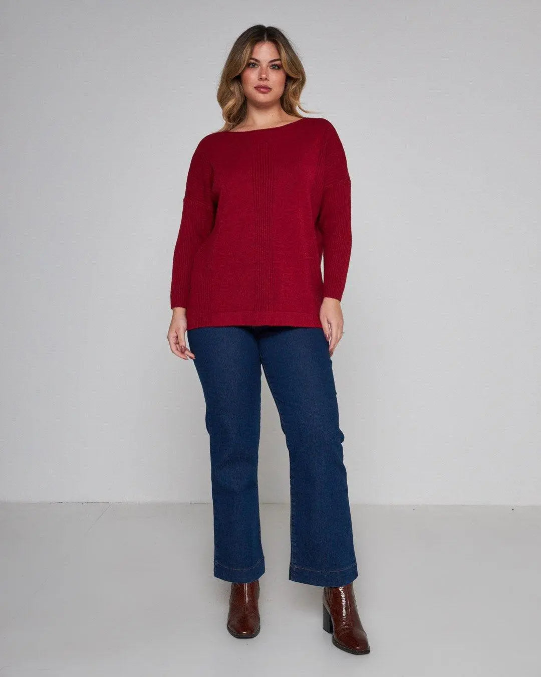 Maglia girocollo BORDEAUX DORABELLA