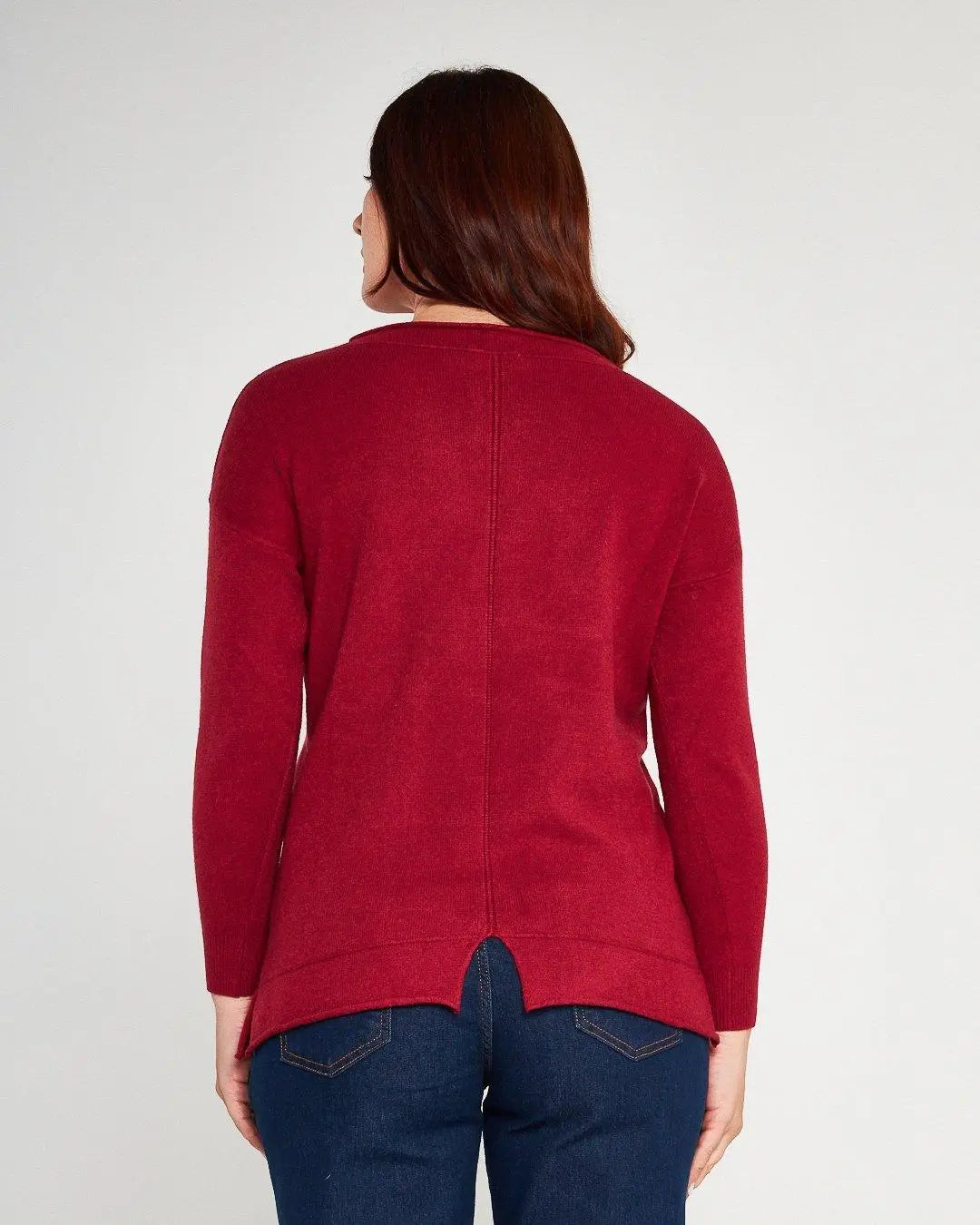 Maglia girocollo BORDEAUX DORABELLA PIU'