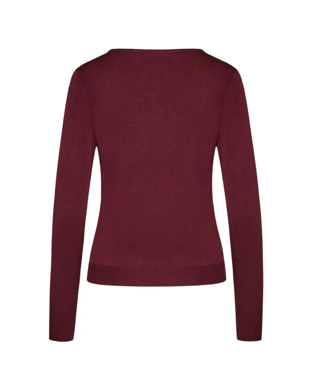 Maglia girocollo BORDEAUX IRONICA