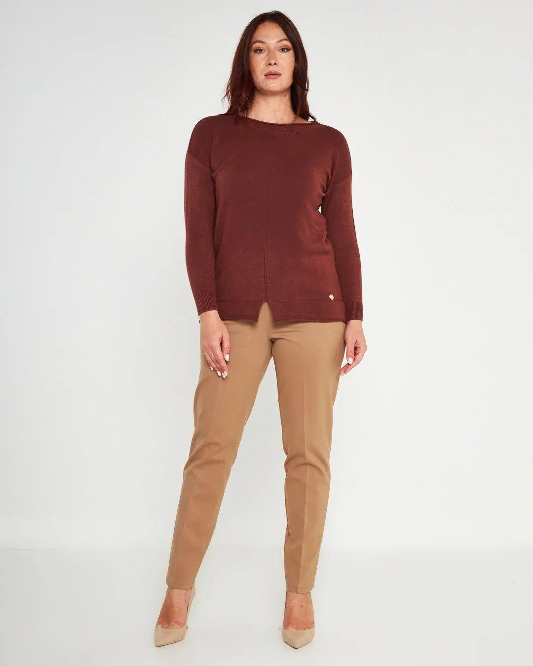 Maglia girocollo BRUCIATO DORABELLA PIU'