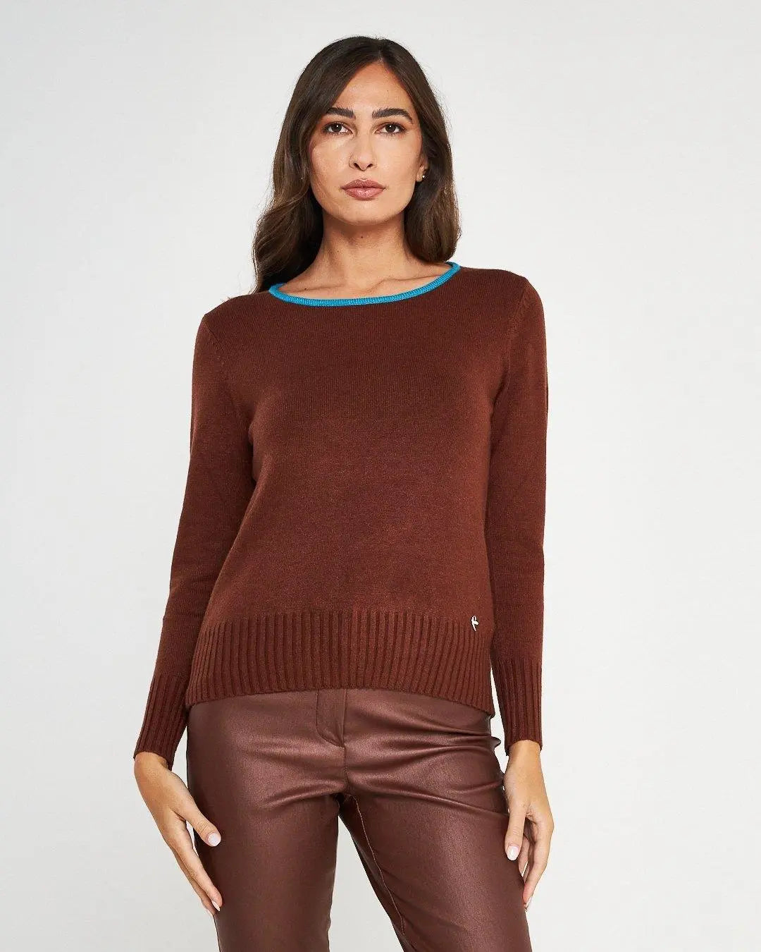 Maglia girocollo CACAO DORABELLA