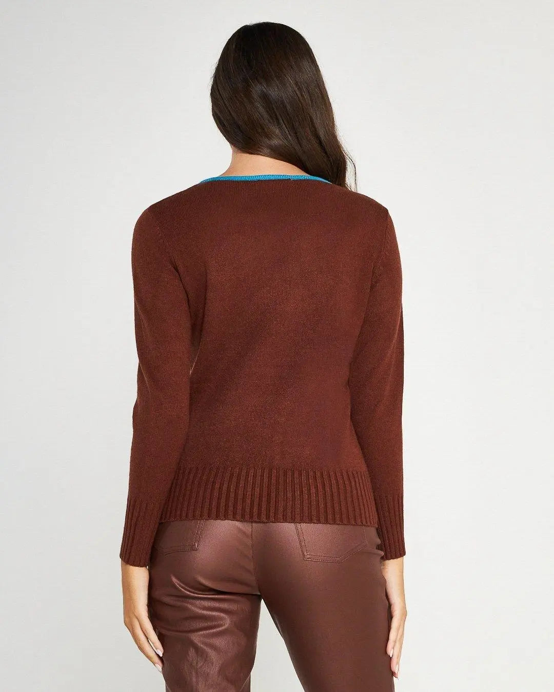 Maglia girocollo CACAO DORABELLA