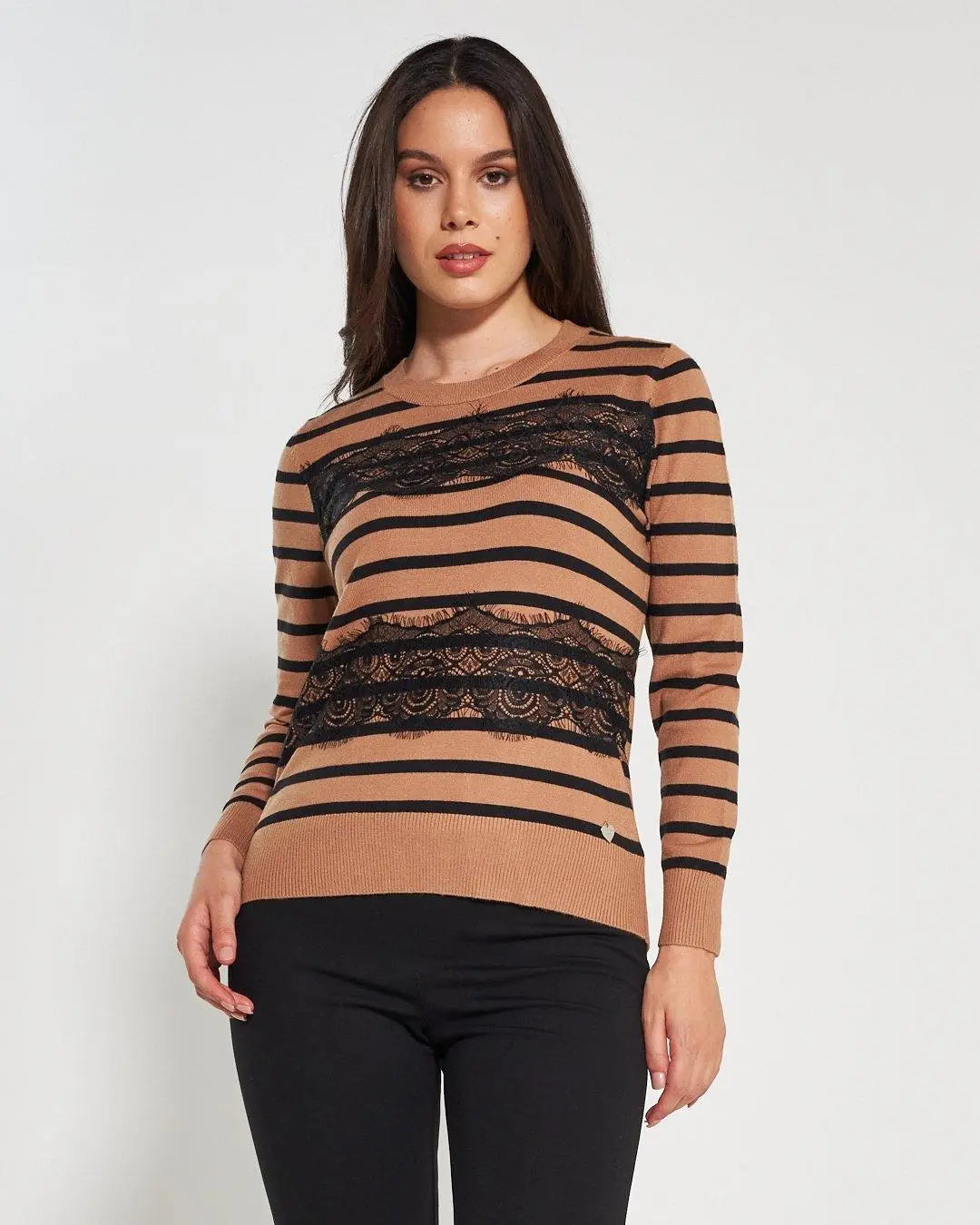 Maglia girocollo CAMMELLO DORABELLA XL