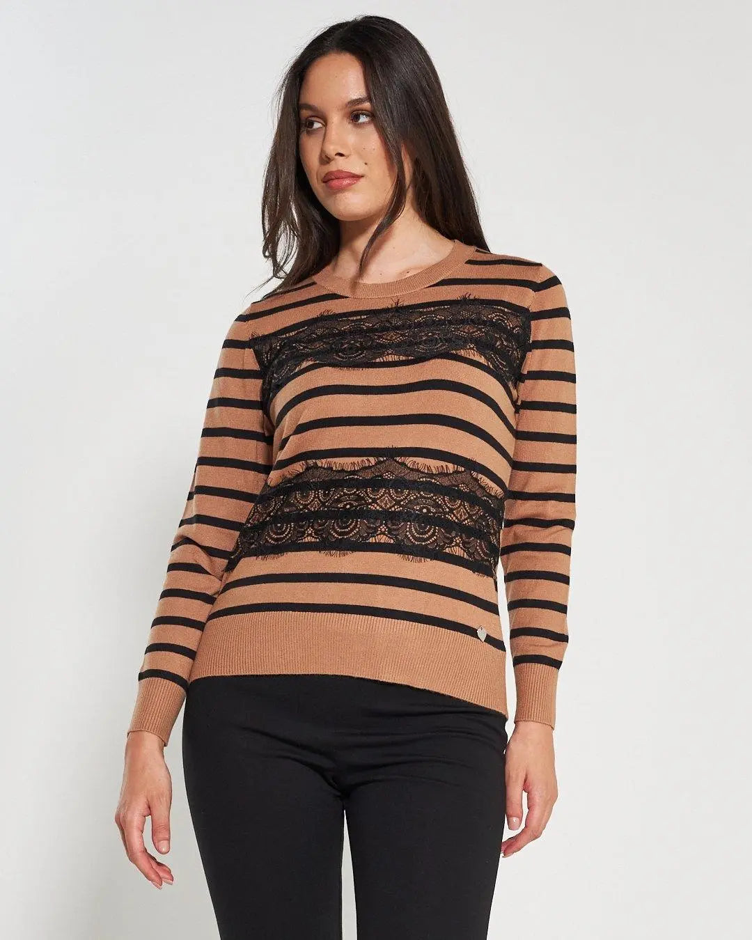 Maglia girocollo CAMMELLO DORABELLA