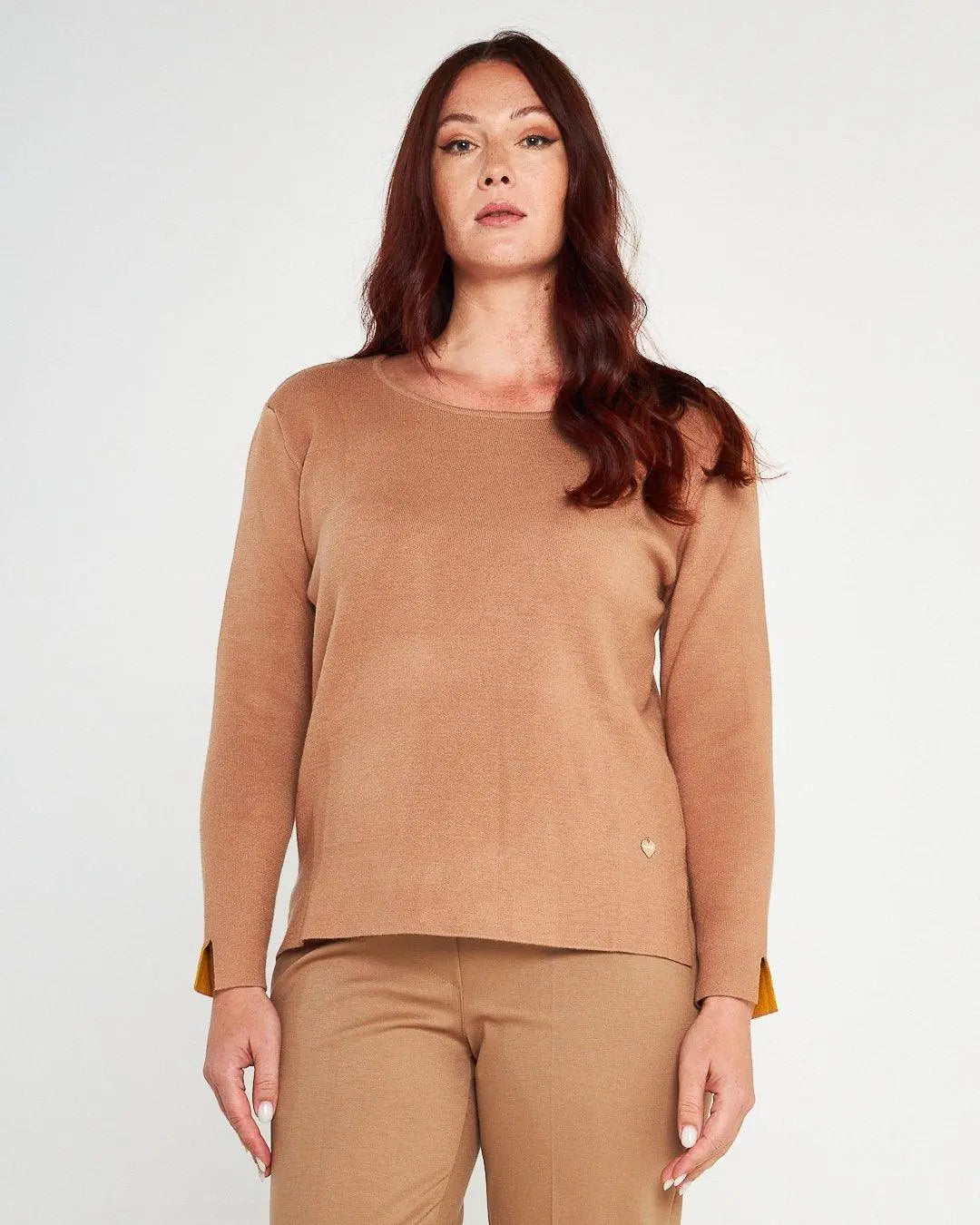 Maglia girocollo CAMMELLO DORABELLA PIU'