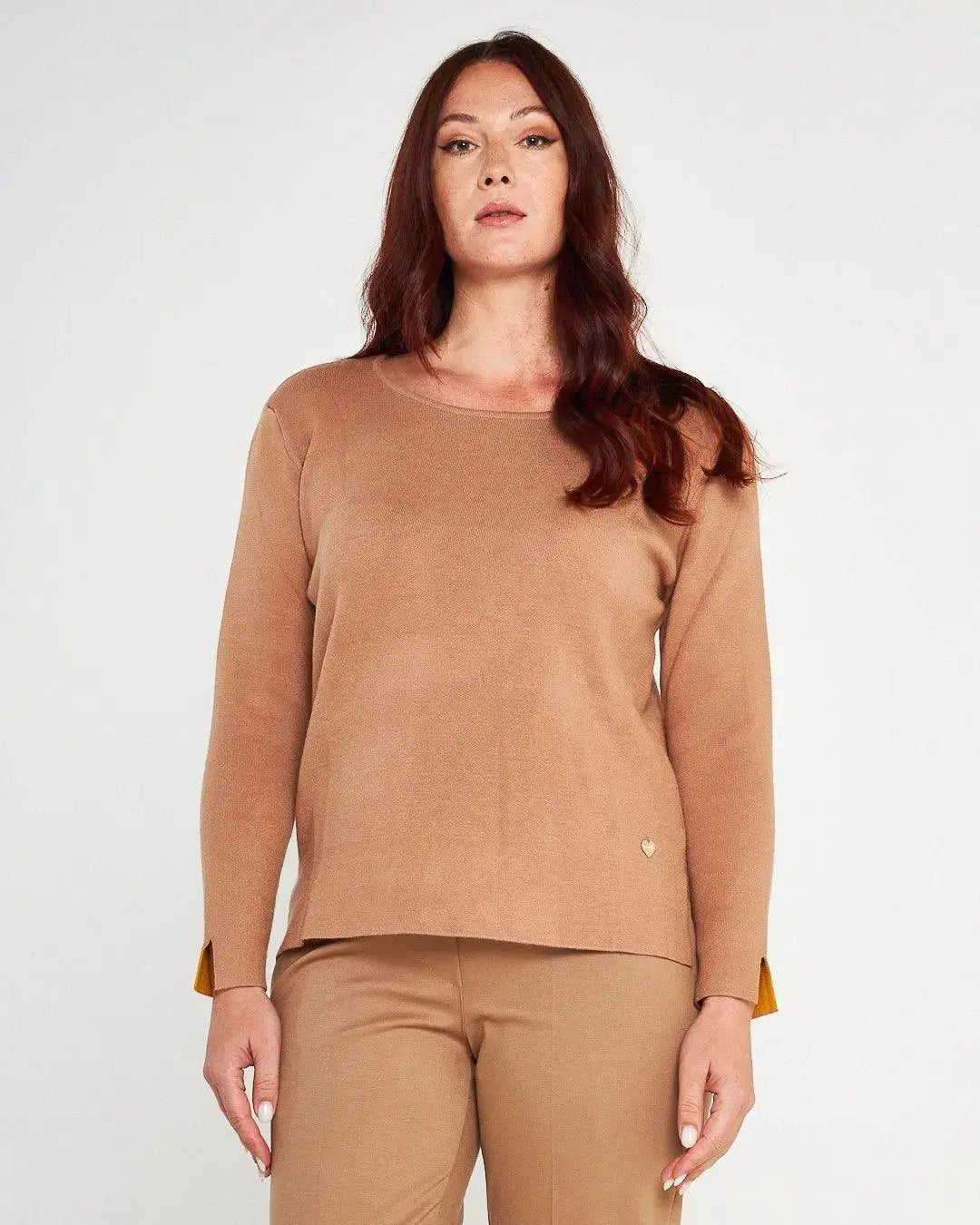 Maglia girocollo CAMMELLO DORABELLA PIU'