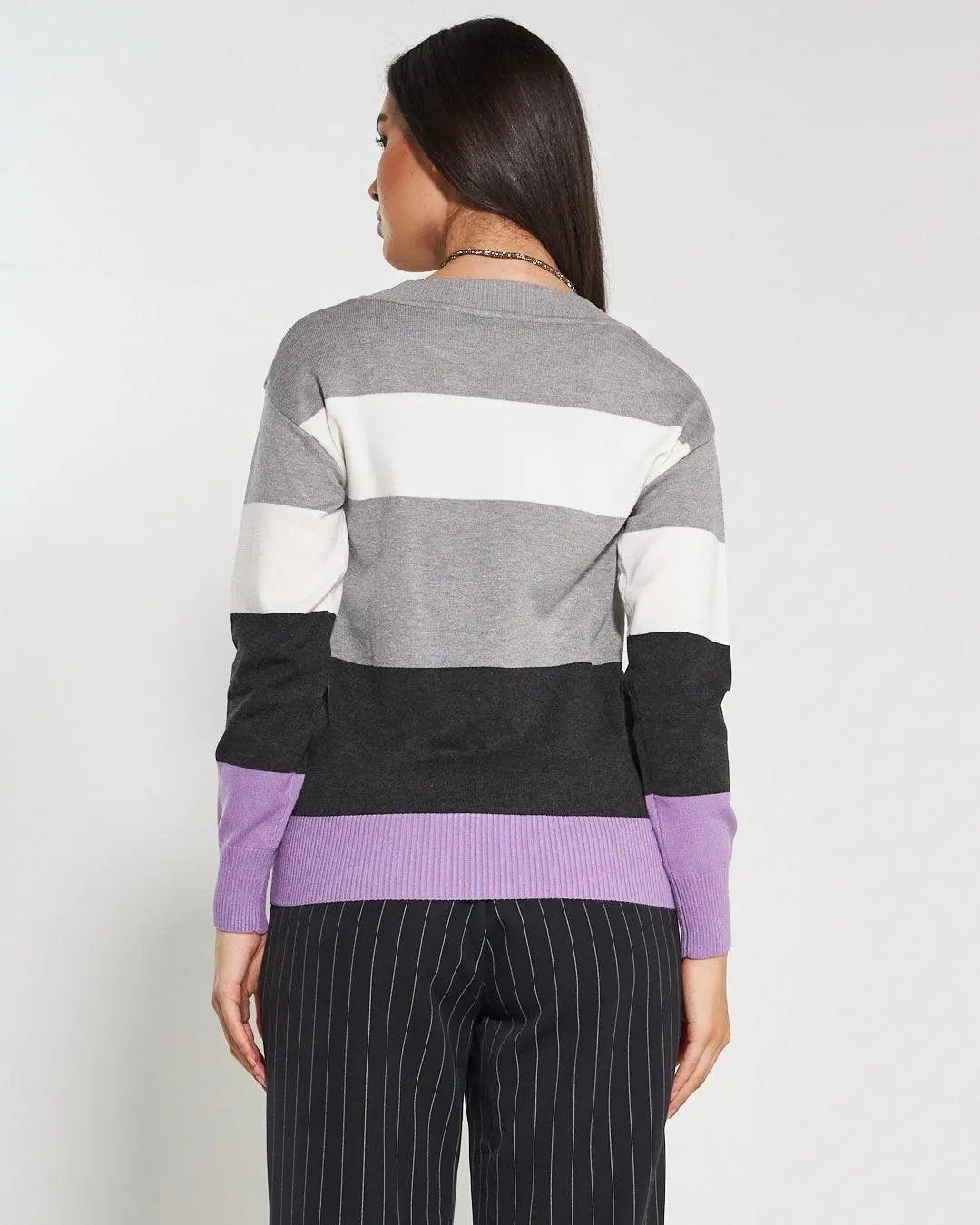 Maglia girocollo GRIGIO CHIARO DORABELLA