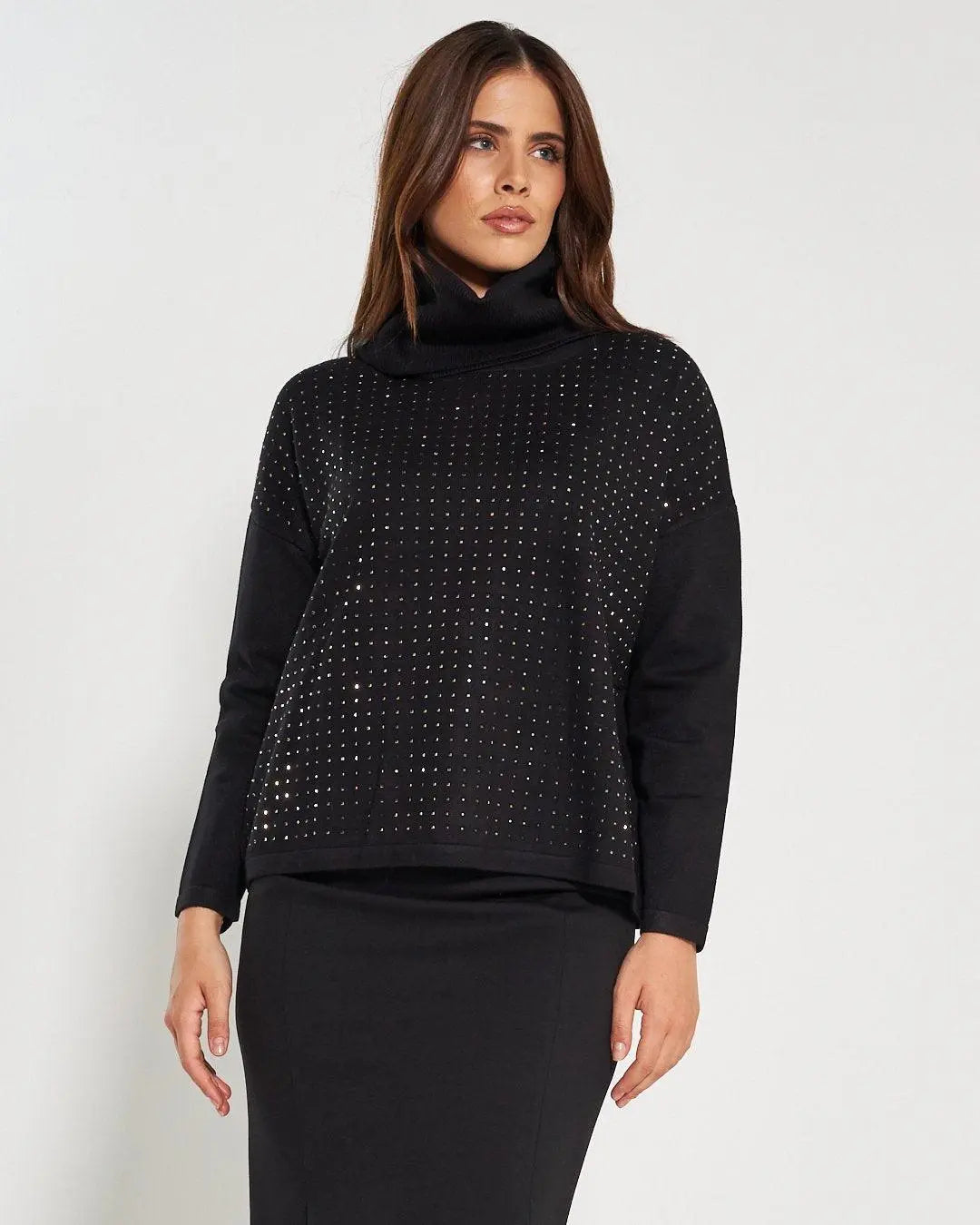 Maglia girocollo NERO DORABELLA XL