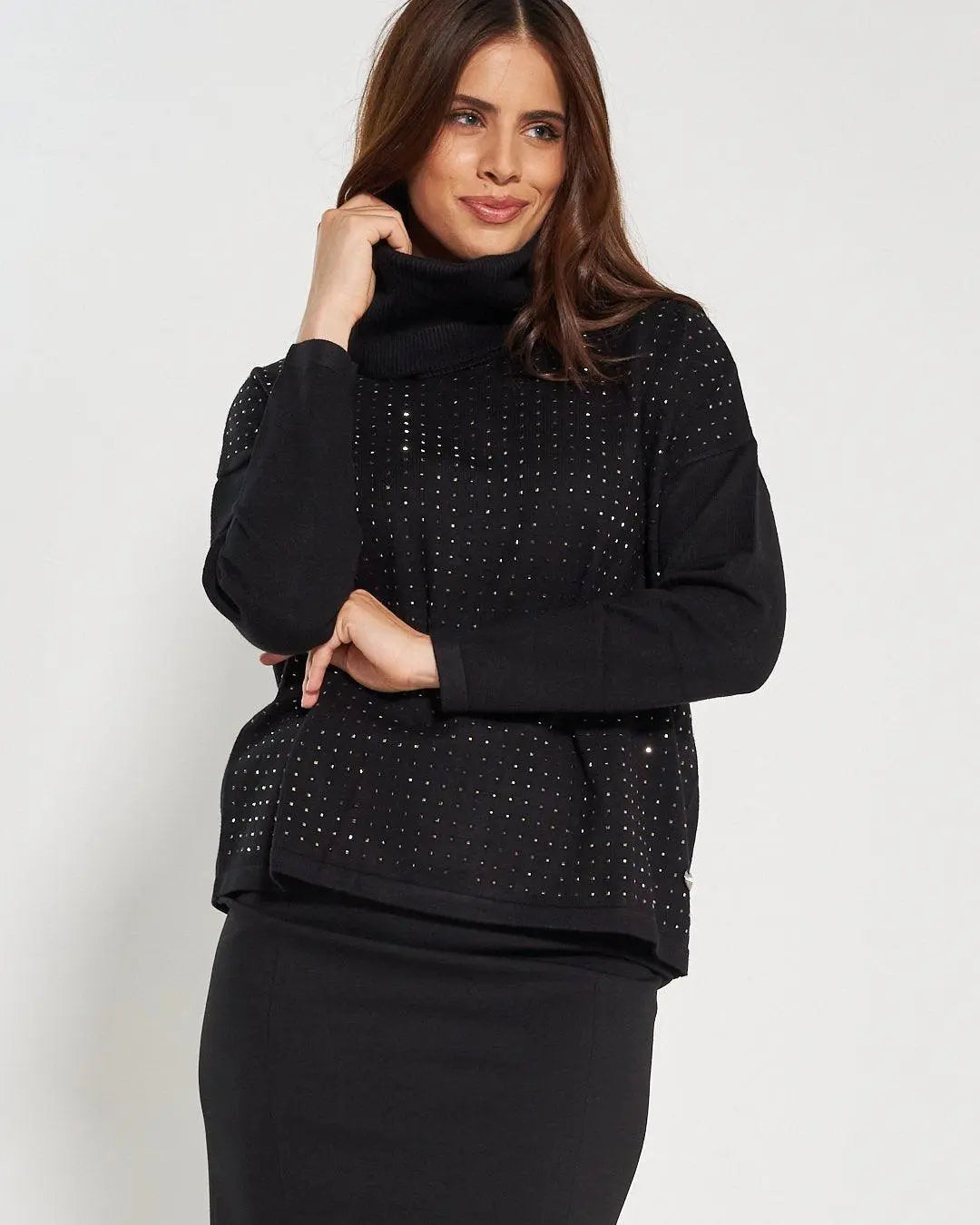 Maglia girocollo NERO DORABELLA