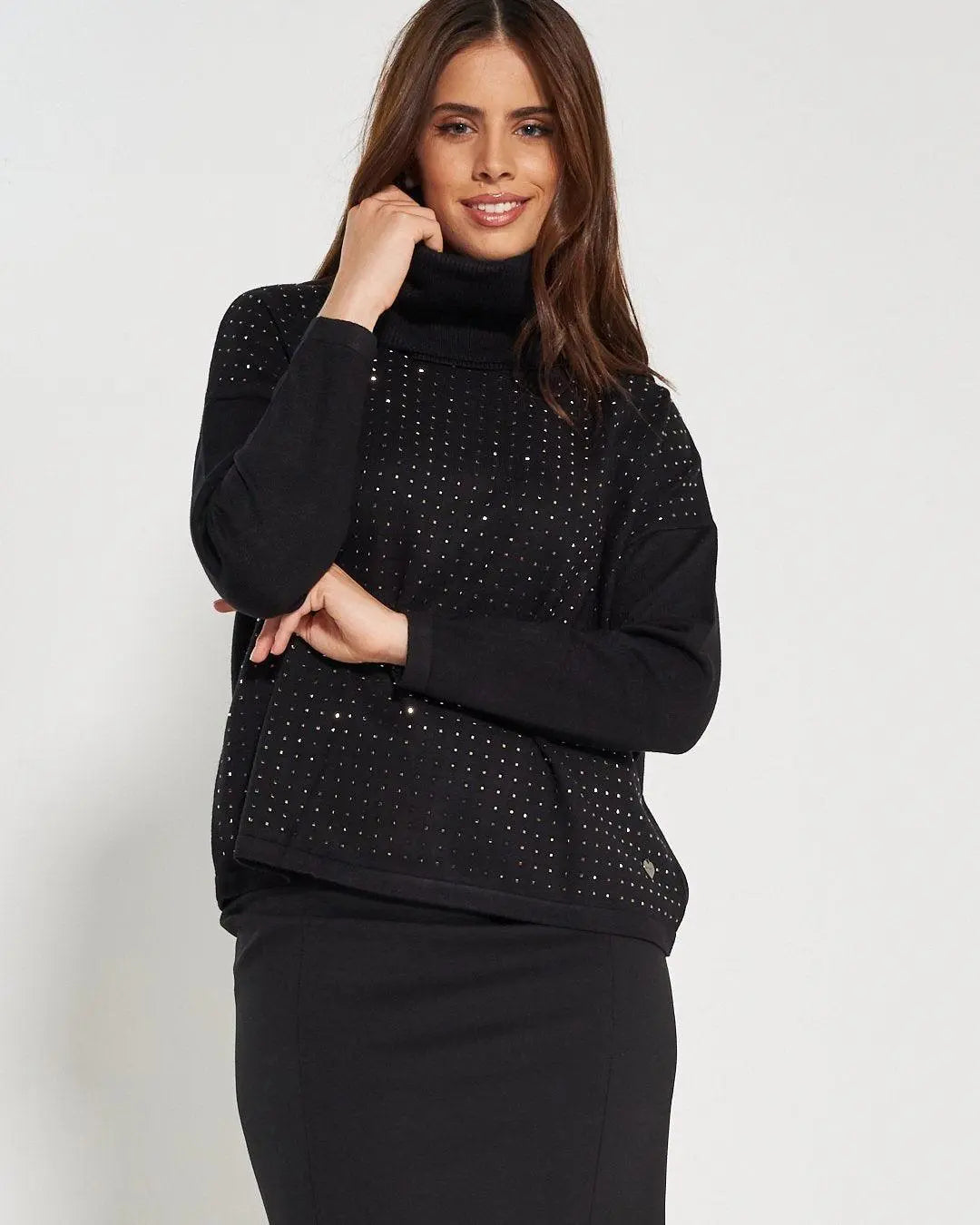 Maglia girocollo NERO DORABELLA