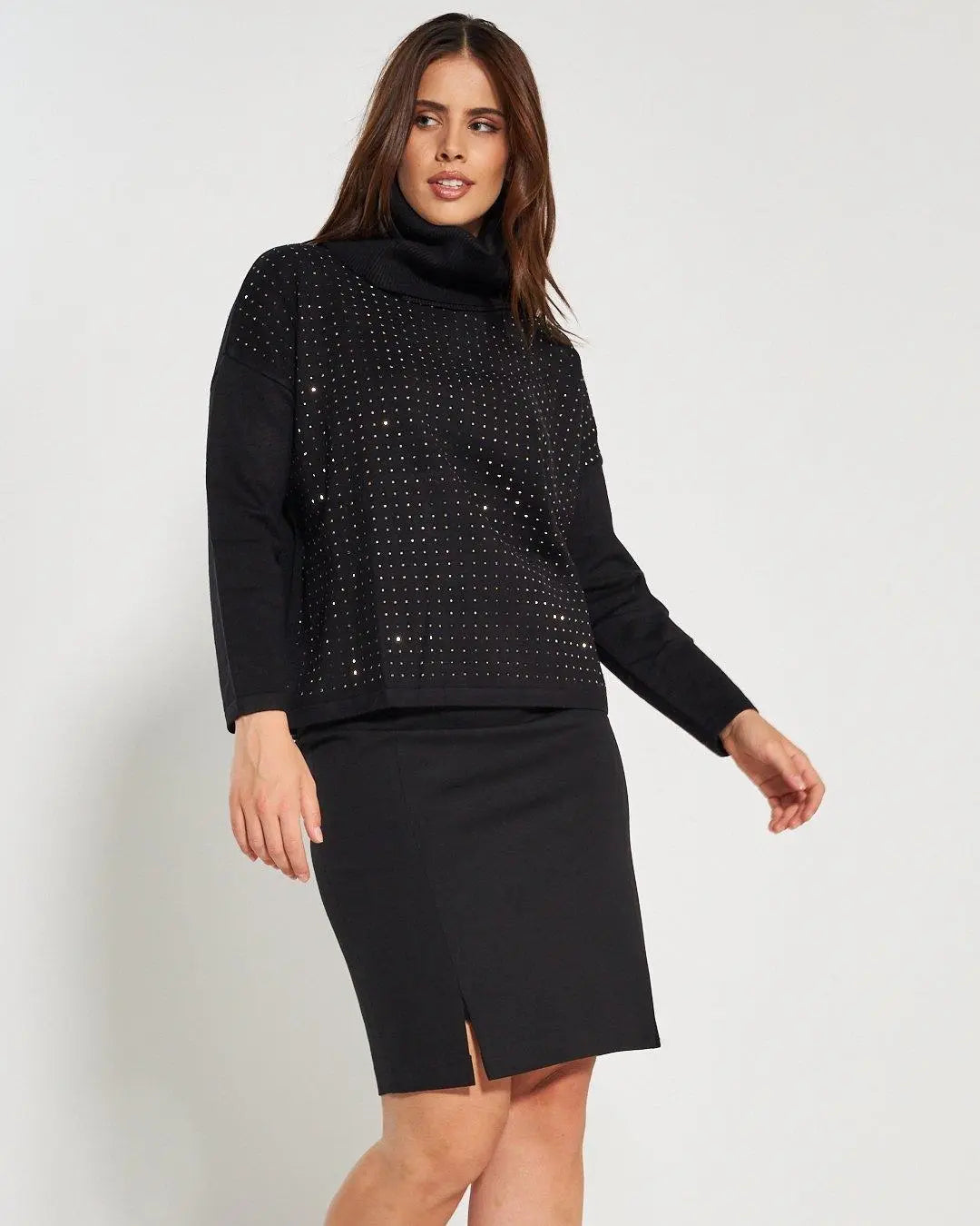 Maglia girocollo NERO DORABELLA