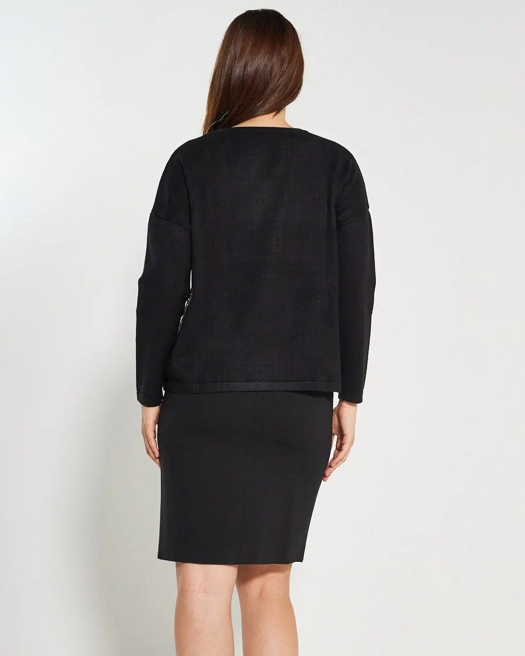 Maglia girocollo NERO DORABELLA