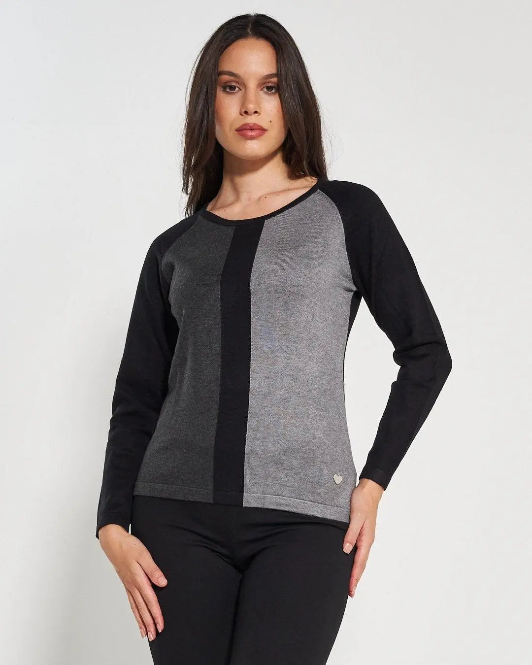 Maglia girocollo NERO DORABELLA XL