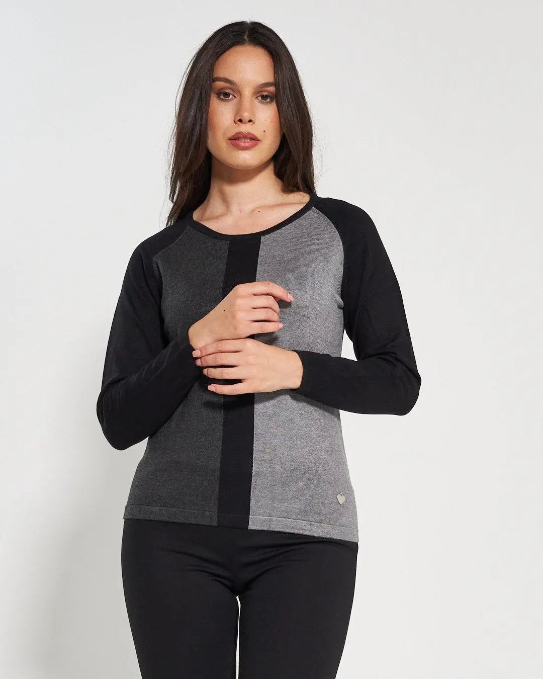 Maglia girocollo NERO DORABELLA