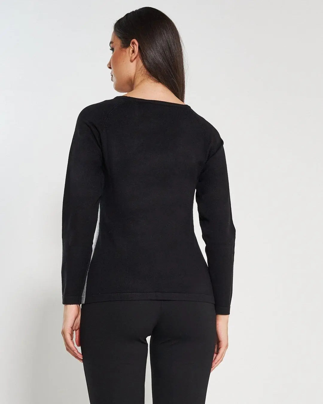 Maglia girocollo NERO DORABELLA