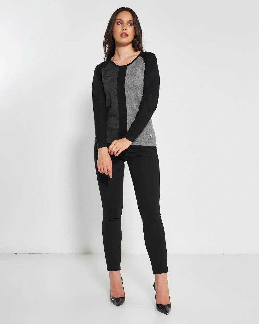 Maglia girocollo NERO DORABELLA