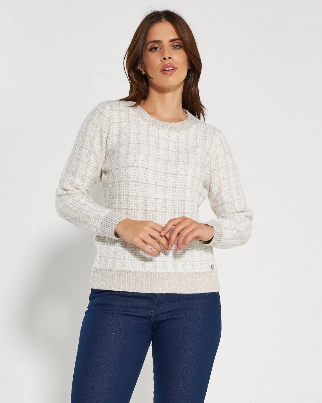 Maglia girocollo OFF WHITE DORABELLA