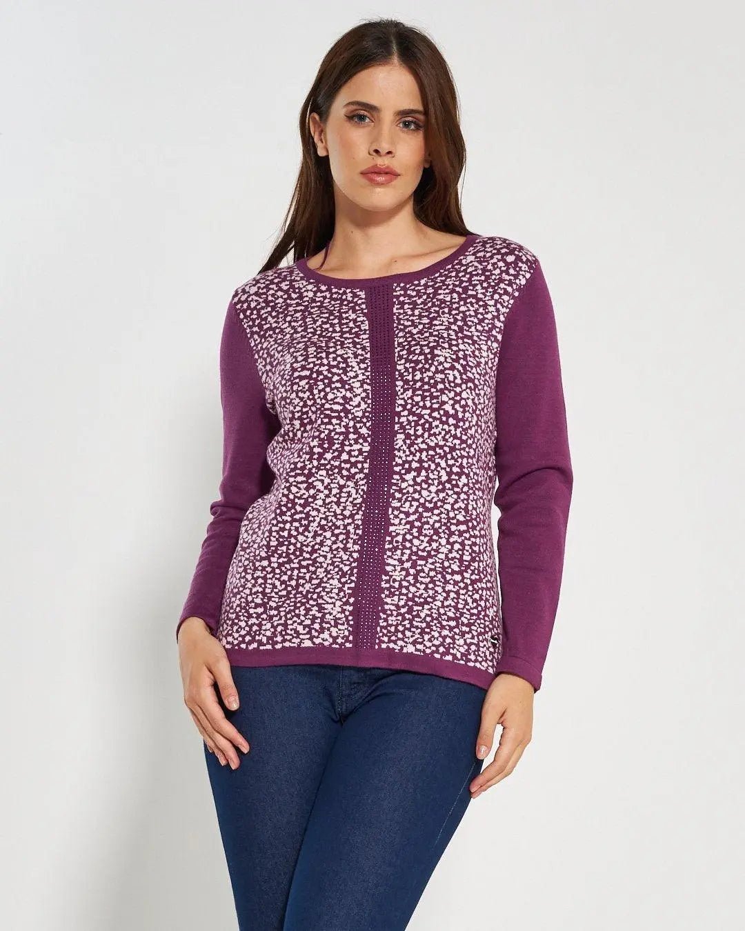 Maglia girocollo ORCHIDEA DORABELLA