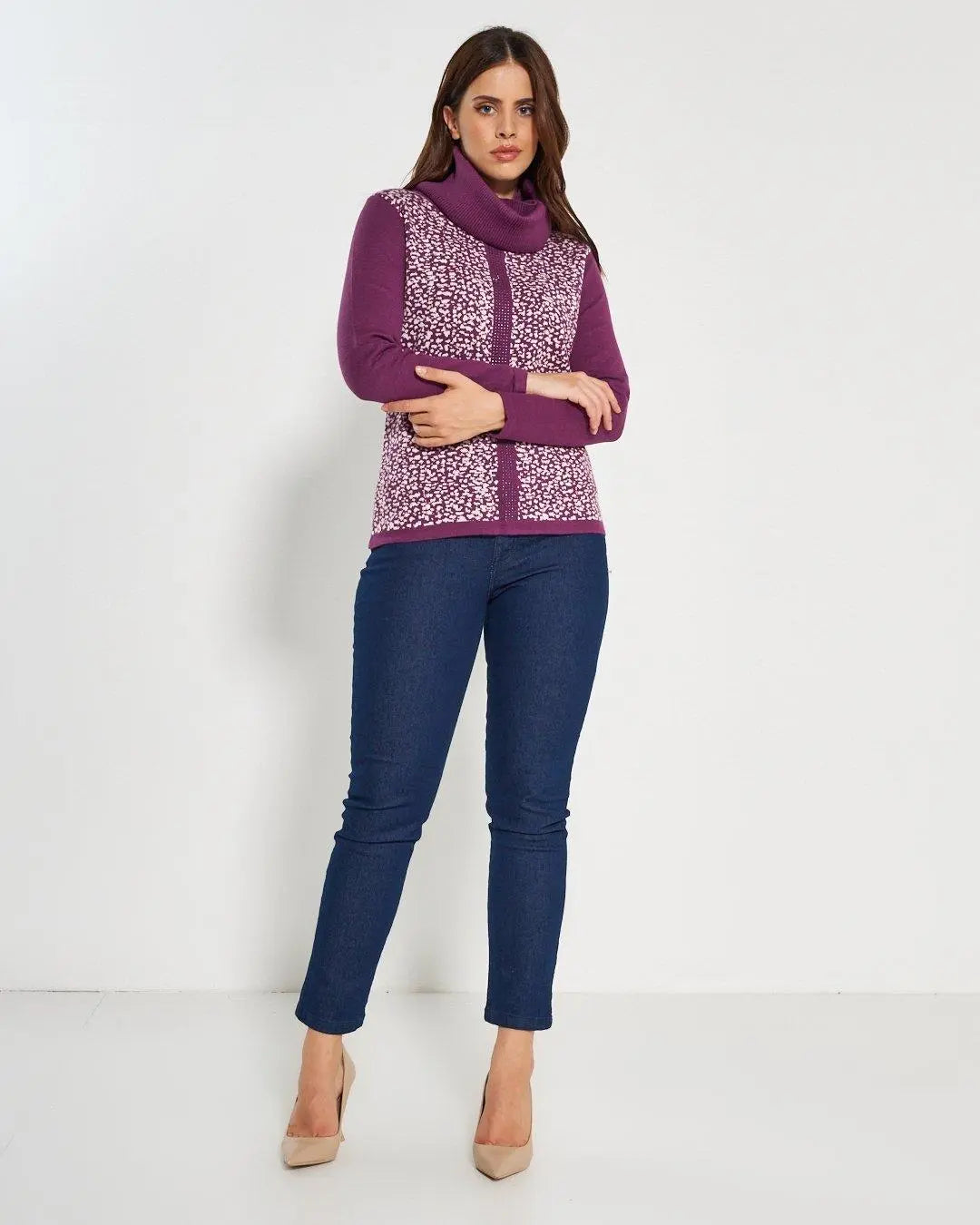 Maglia girocollo ORCHIDEA DORABELLA