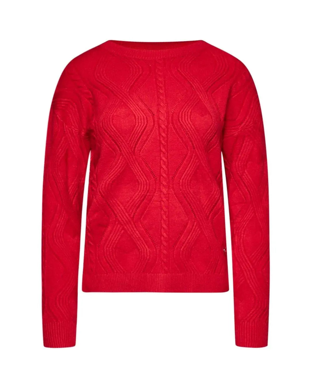 Maglia girocollo ROSSO DORABELLA