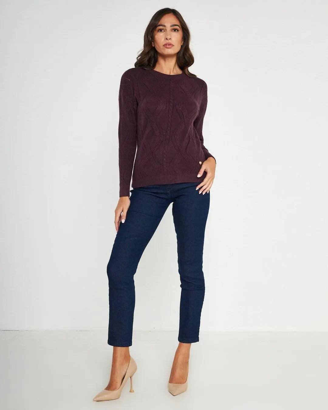 Maglia girocollo VINO DORABELLA