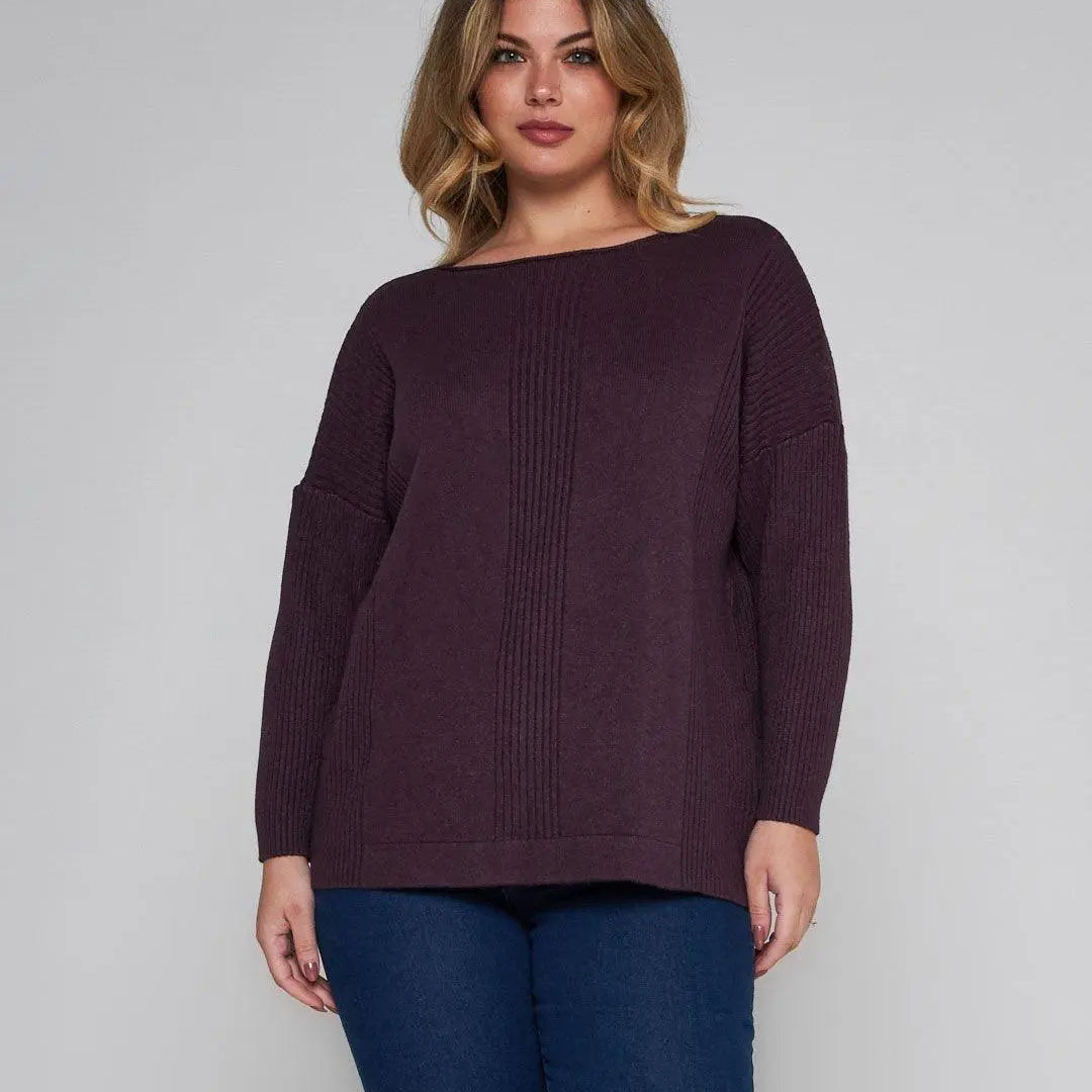 Maglia girocollo VINO DORABELLA