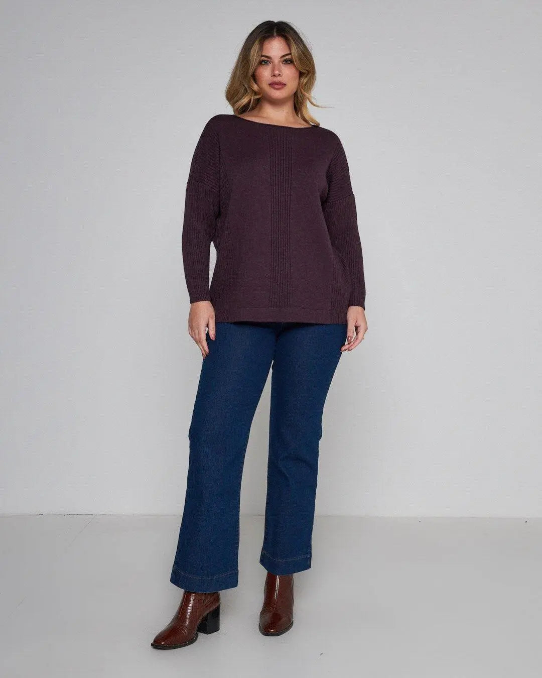 Maglia girocollo VINO DORABELLA