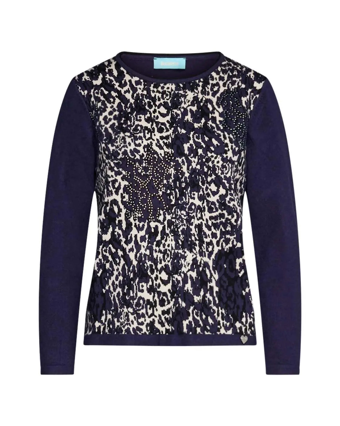 Maglia girocollo VIOLA DORABELLA