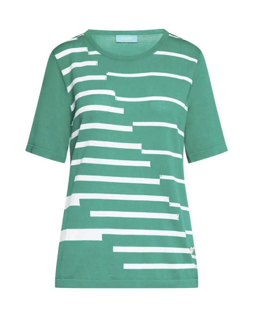 Maglia girocollo Verde DORABELLA