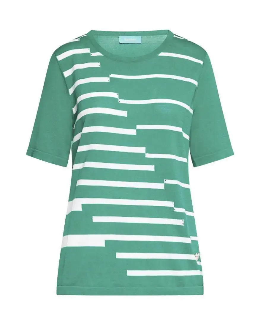 Maglia girocollo Verde DORABELLA