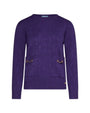 Maglia girocollo con accessori VIOLA DORABELLA