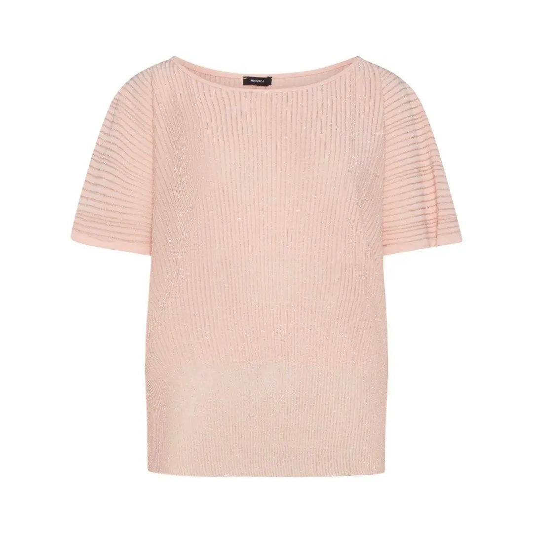 Maglia girocollo con lurex CIPRIA IRONICA XL