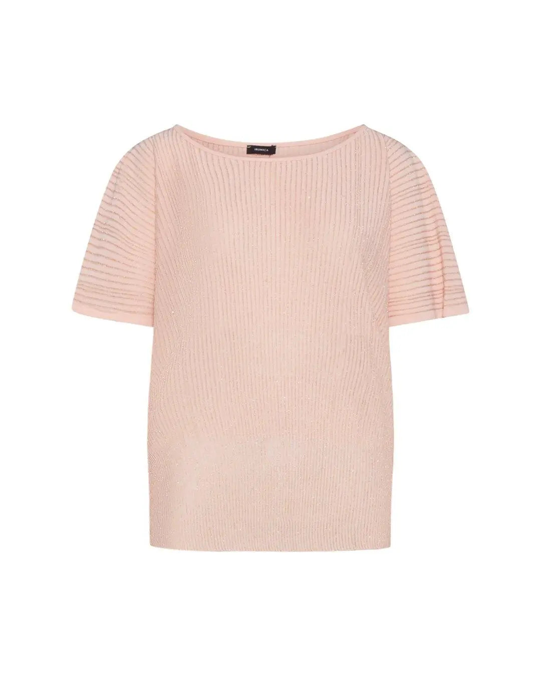 Maglia girocollo con lurex CIPRIA IRONICA XL