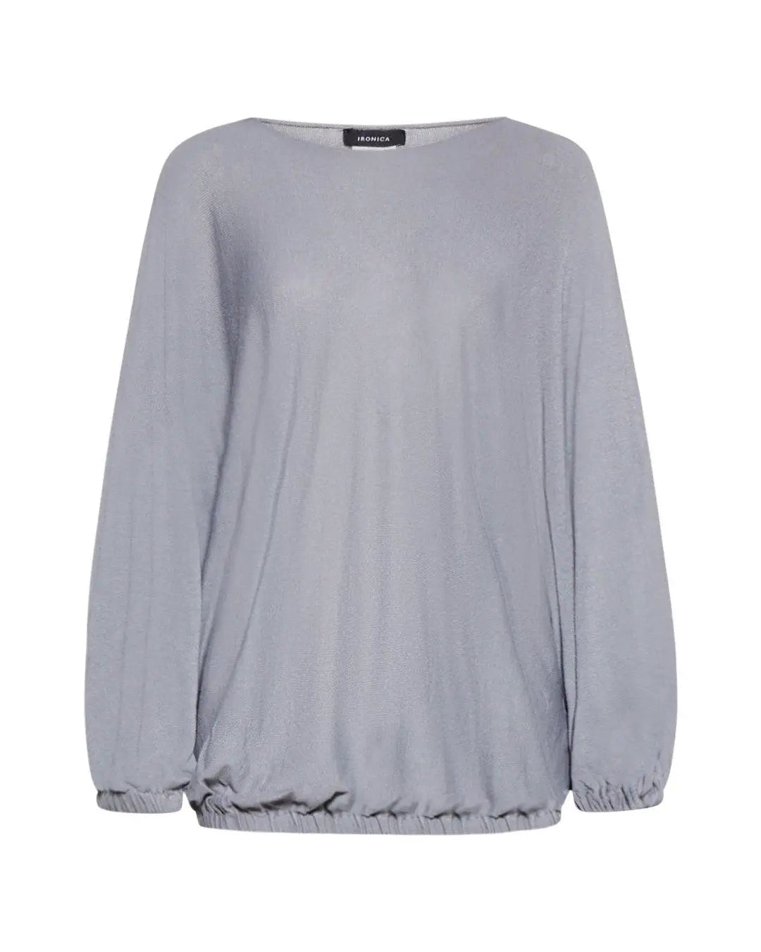 Maglia girocollo coulisse POLVERE IRONICA XL