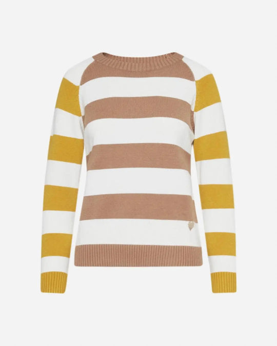 Maglia girocollo righe OFF WHITE DORABELLA