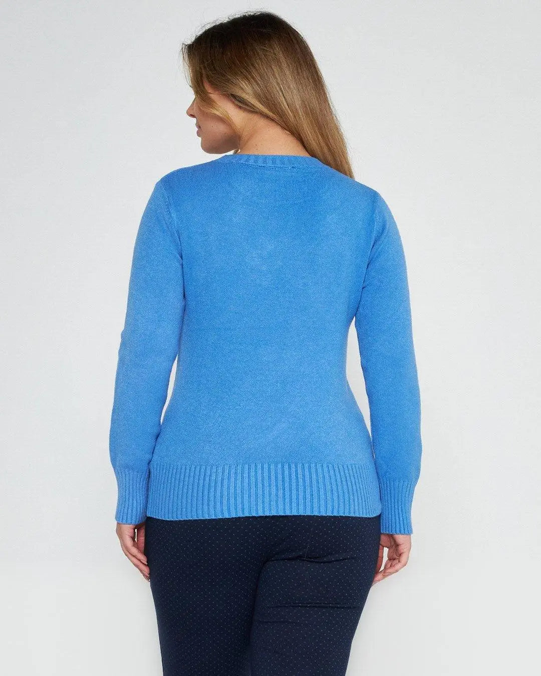 Maglia girocollo rombi CARTA DA ZUCCHERO DORABELLA