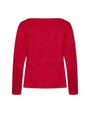 Maglia girocollo strass BORDEAUX IRONICA