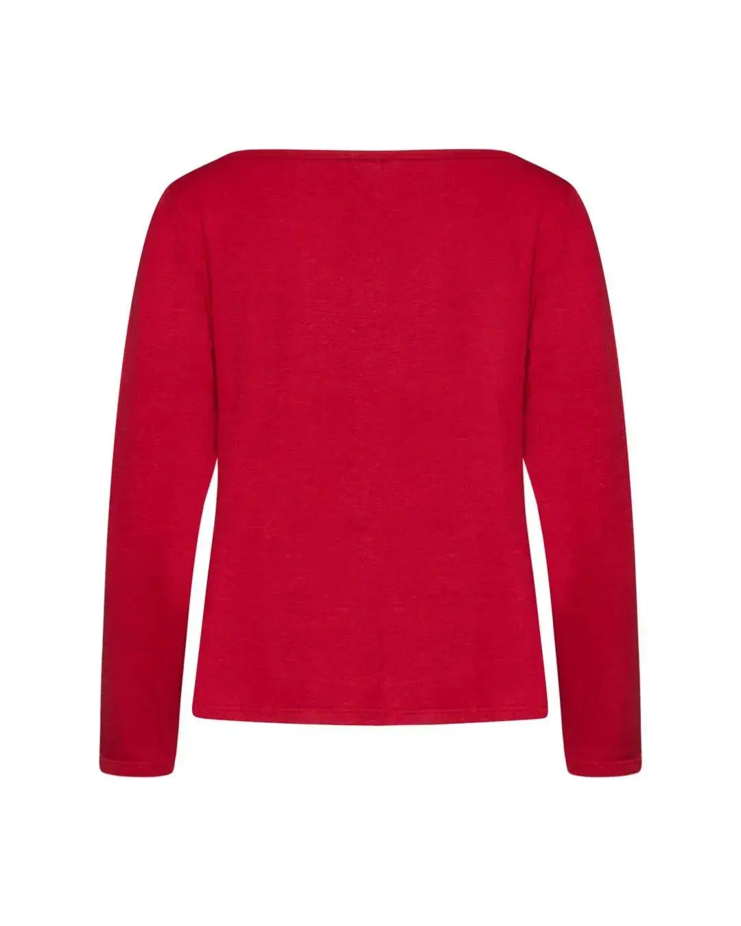 Maglia girocollo strass BORDEAUX IRONICA