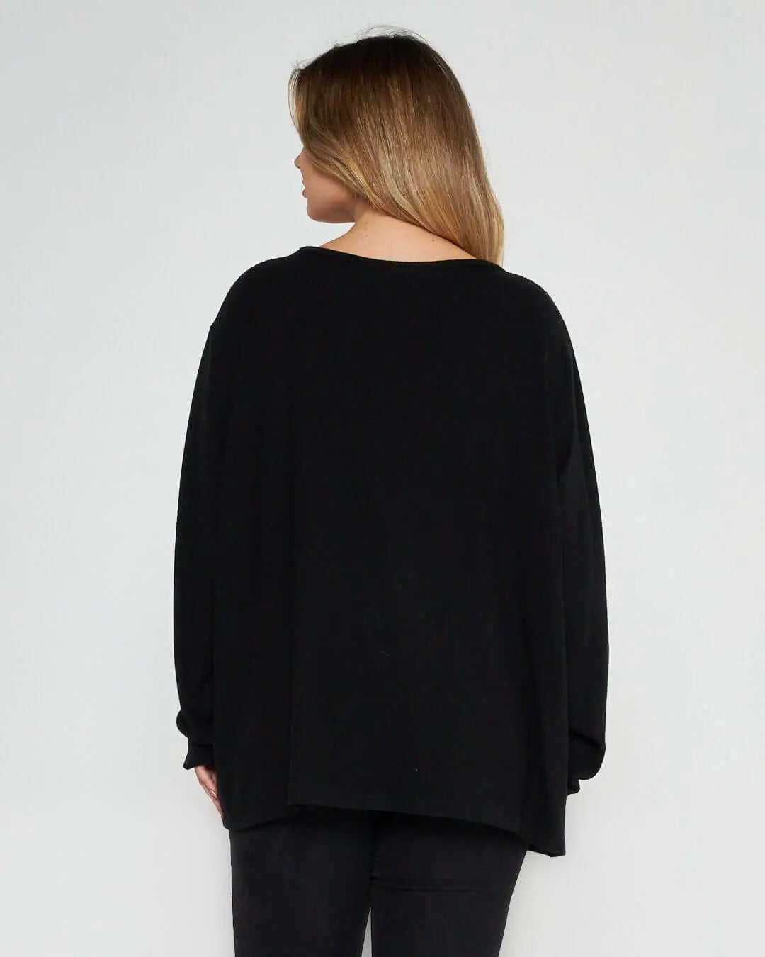 Maglia glitter NERO-BORDEAUX DORABELLA PIU'