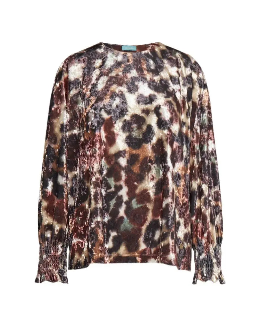 Maglia in ciniglia MACULATO DORABELLA