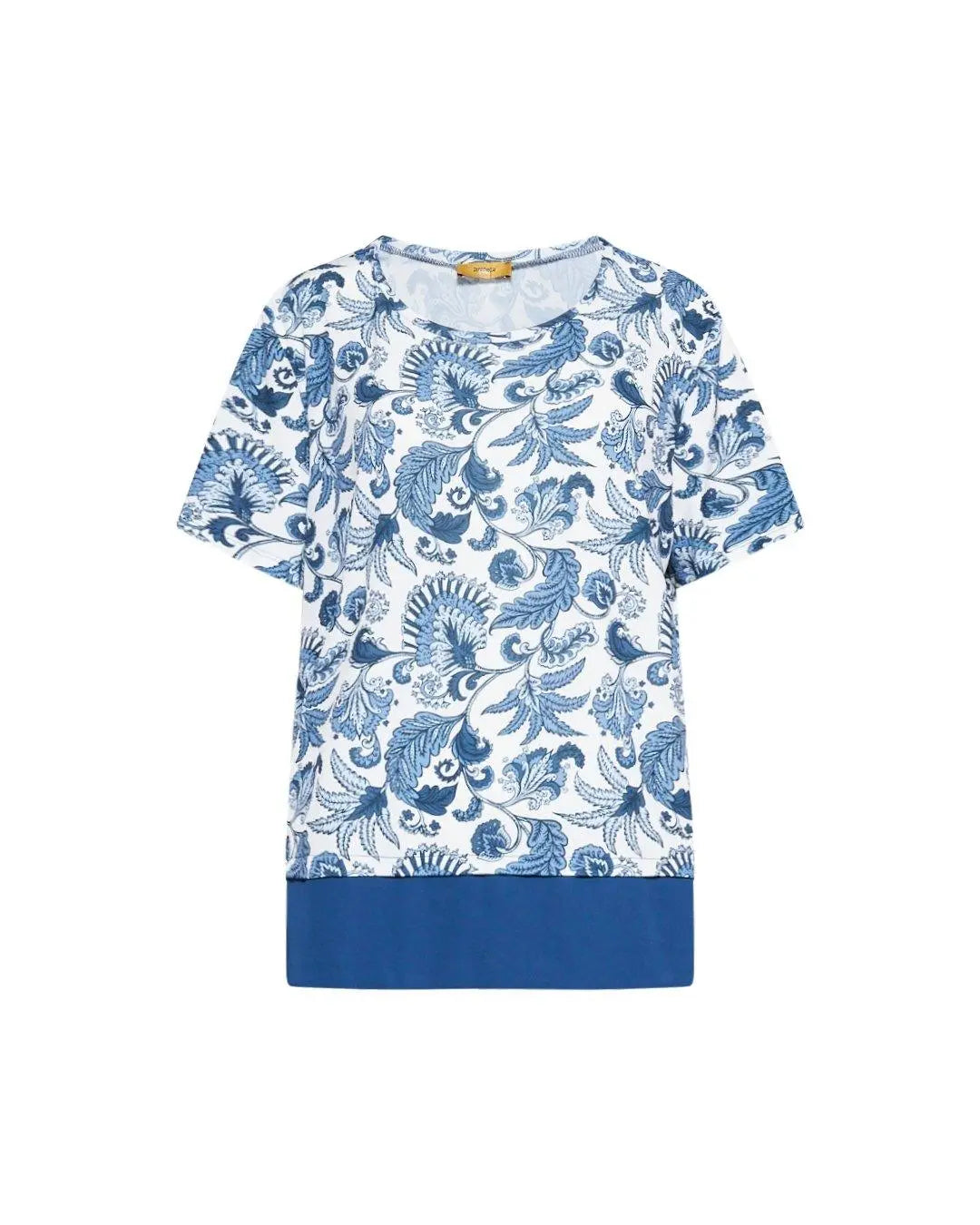 Maglia in fantasia BLU-PANNA DORABELLA 49