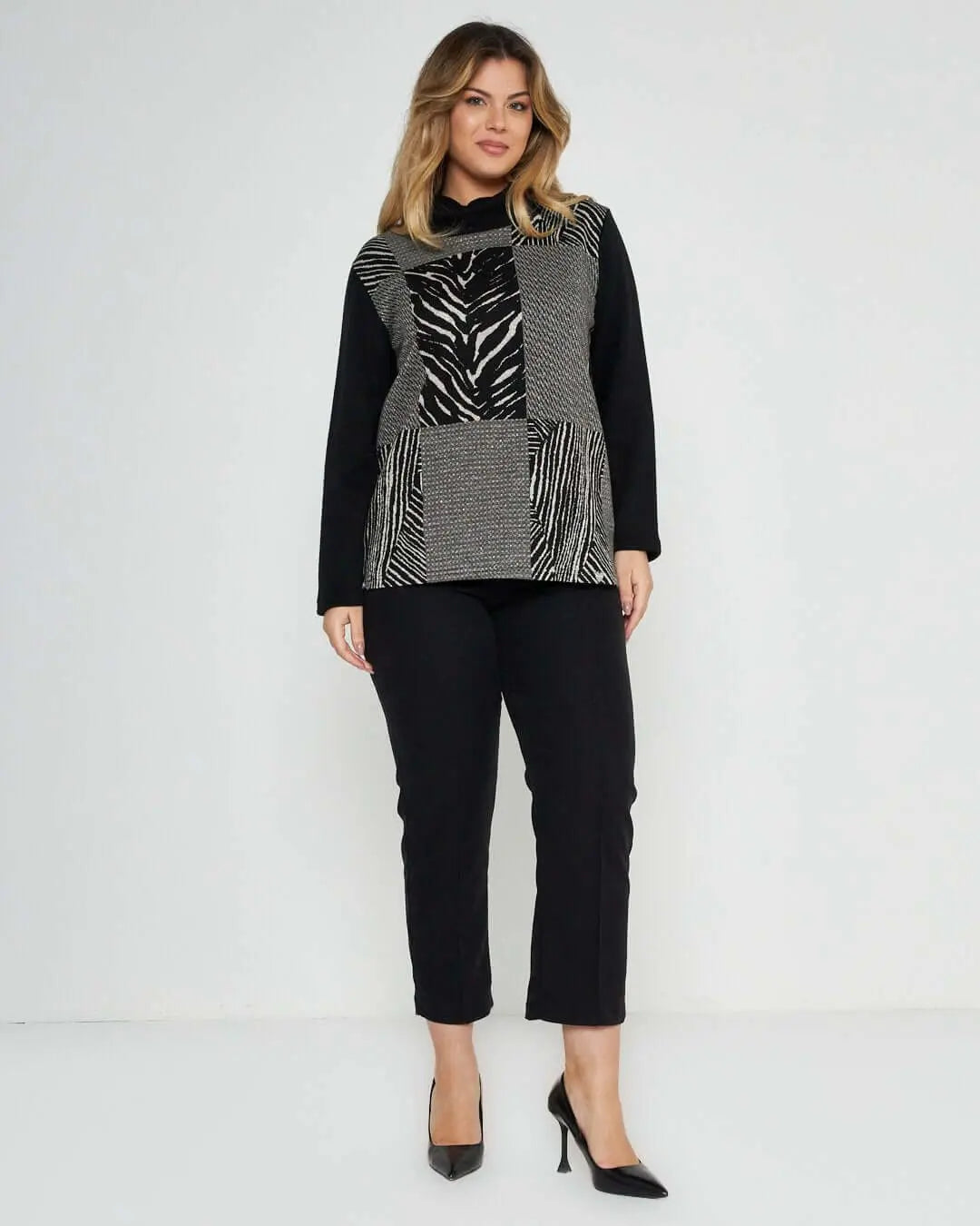 Maglia in fantasia NERO DORABELLA