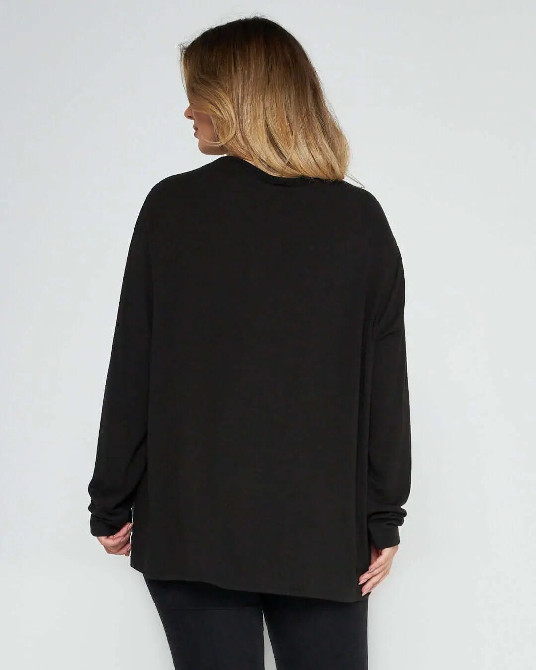 Maglia in fantasia NERO-GRIGIO DORABELLA PIU'