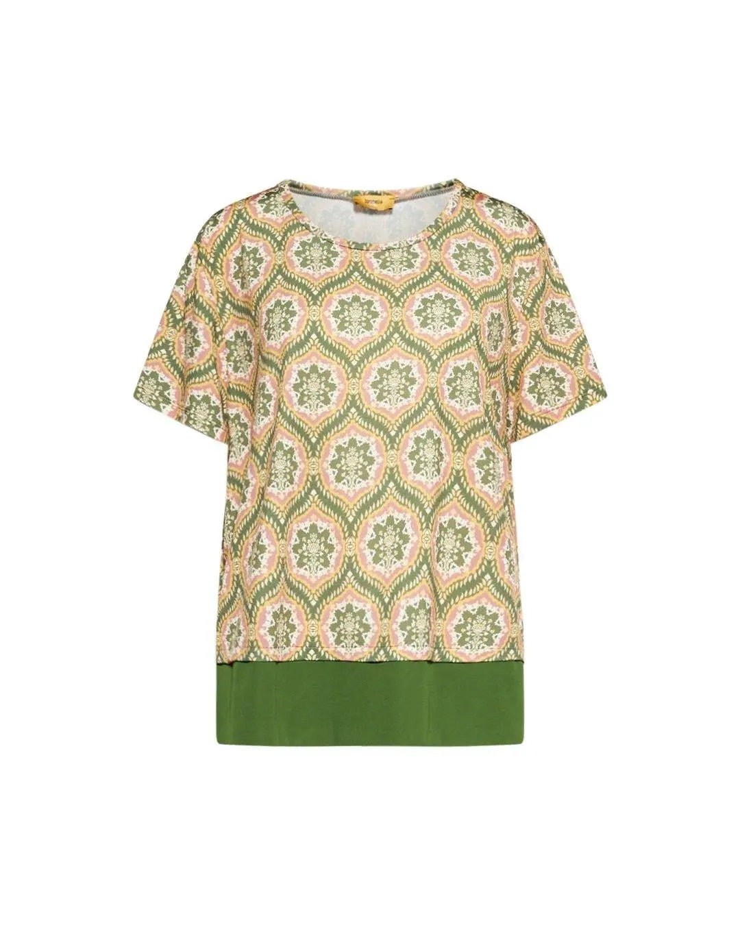 Maglia in fantasia VERDE MILITARE DORABELLA 49