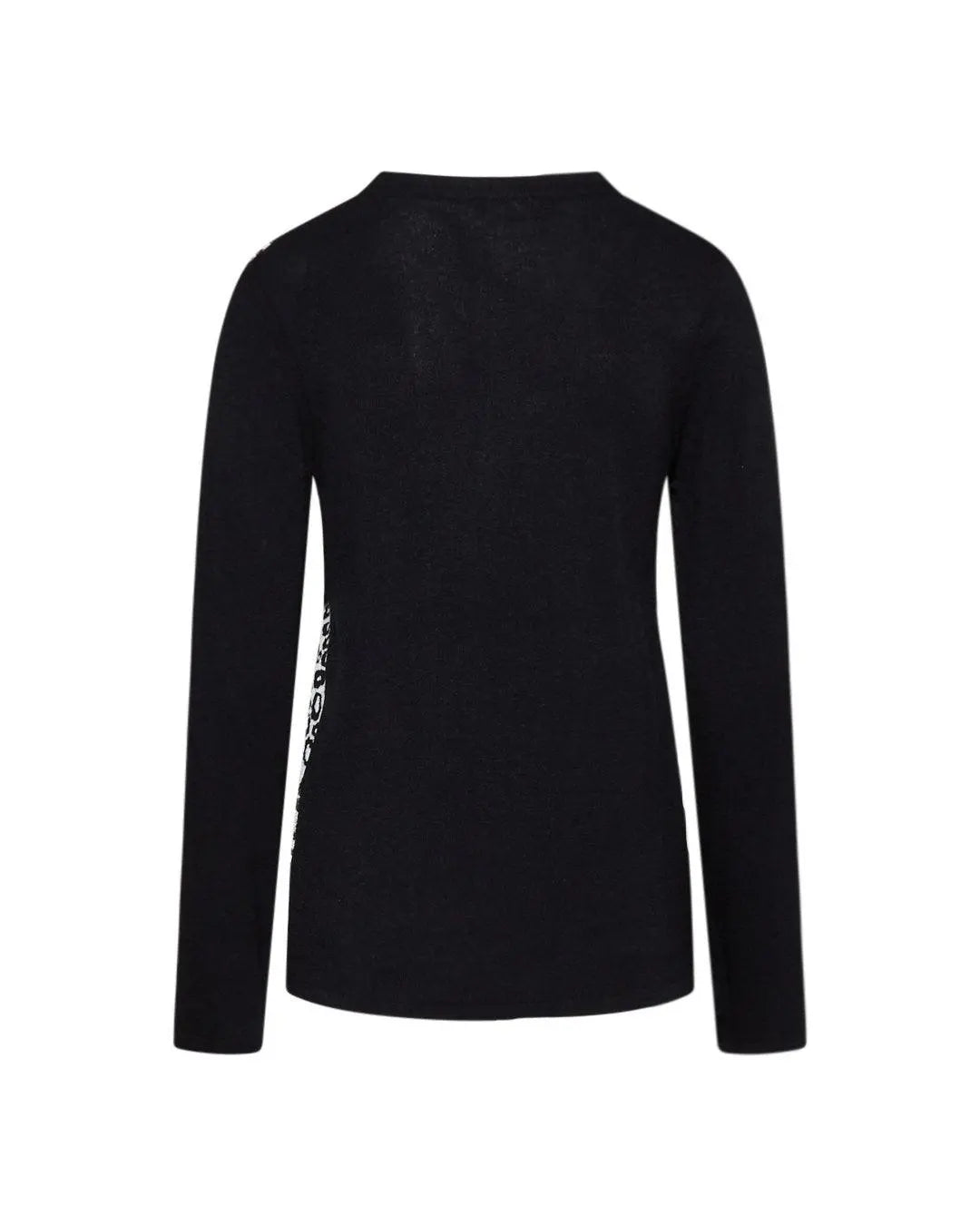 Maglia in fantasia animalier NERO-GRIGIO IRONICA