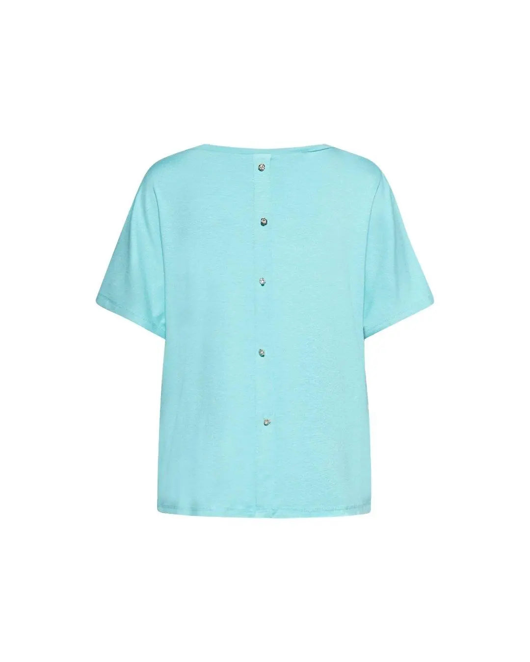 Maglia in fantasia con dettaglio bottoni ACQUA DORABELLA