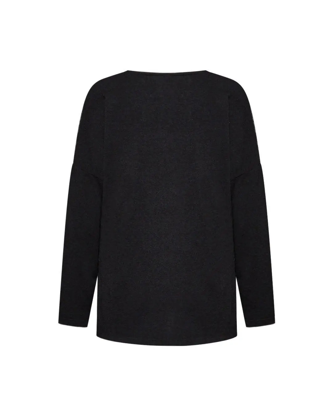 Maglia in fantasia floreale GRIGIO DORABELLA