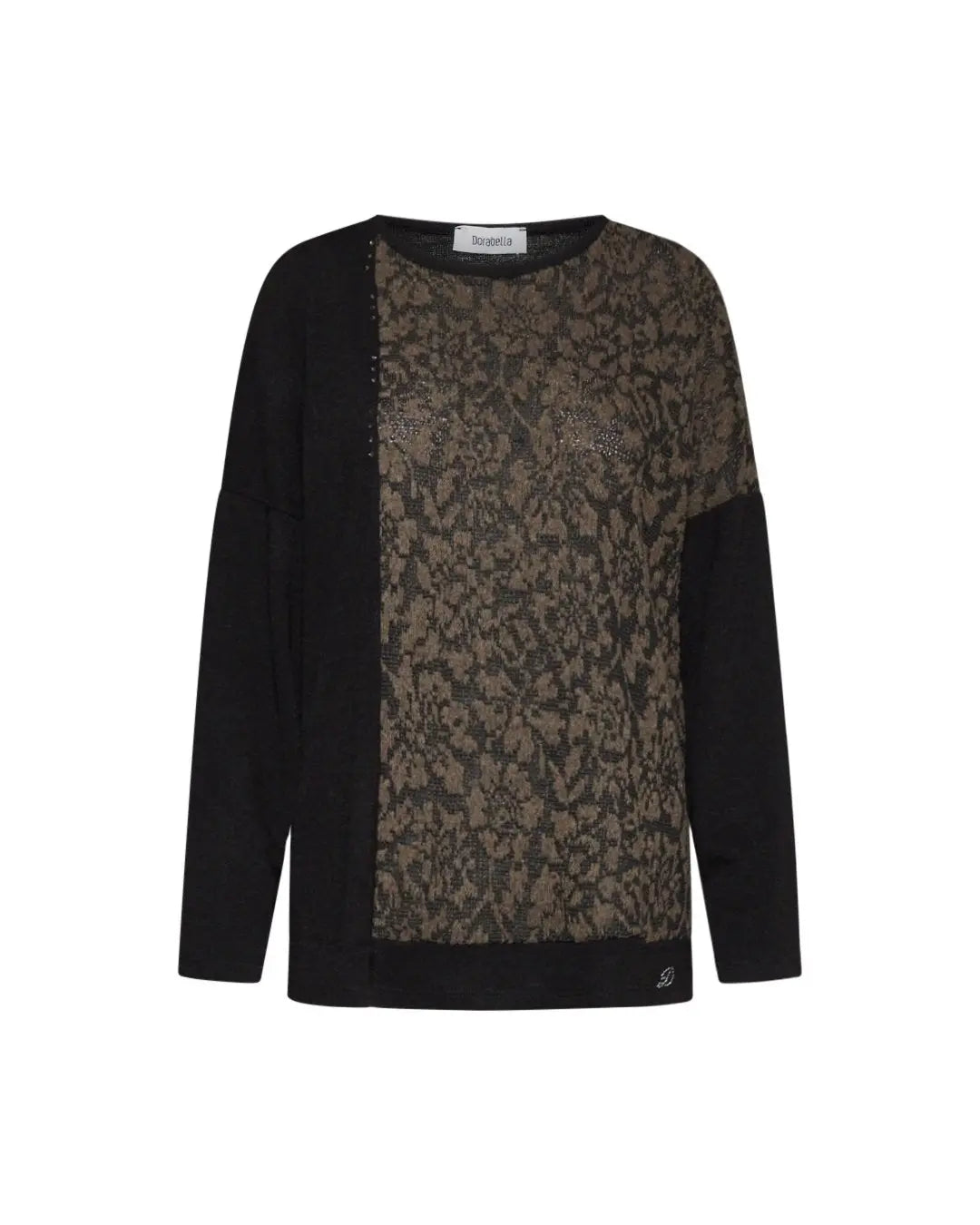 Maglia in fantasia floreale MORO DORABELLA XXL