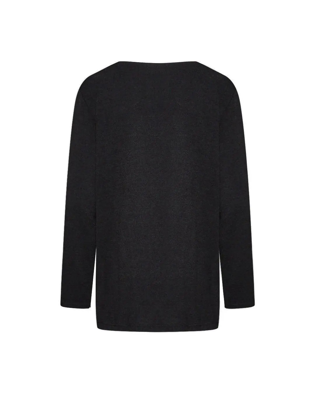 Maglia in fantasia geometric NERO-FANGO DORABELLA