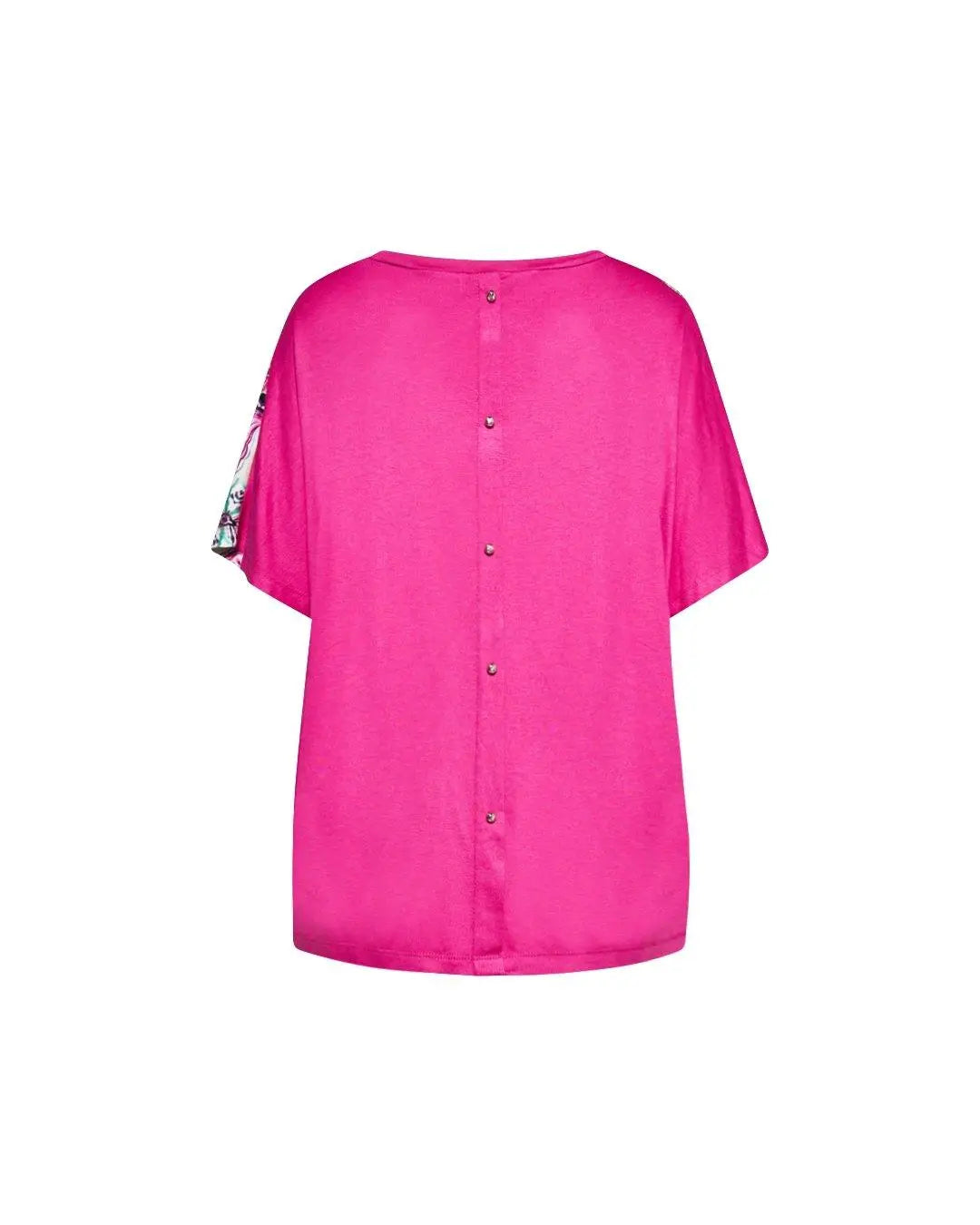 Maglia in fantasia in viscosa FUXIA DORABELLA